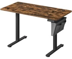 Songmics Elektrinis aukščio reguliuojamas rašomasis stalas 60 x 120 x (72-120) cm