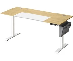 Songmics Elektrinis aukščio reguliuojamas stalas 70 x 160 x (72-120) cm