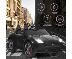 Elektrinis automobilis juodas