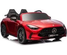 Lean Cars Elektrinis automobilis Mercedes GT63 AMG 24 V raudonas