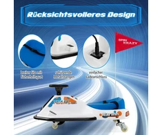Elektrinis driftinis kartingas 90 x 56 x 40 cm