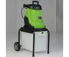 Elektrinis medienos smulkintuvas 2800 W, žalias, 56 × 44 × 94 cm