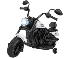 Elektrinis motociklas baltas