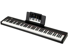 Elektrinis pianinas 88 klavišų juodas