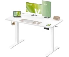 Songmics Elektrinis rašomasis stalas 120 × 60 × (72–120) cm