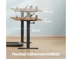 Songmics Elektrinis rašomasis stalas 160 x 80 cm