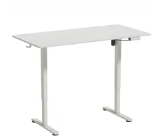 Elektrinis reguliuojamo aukščio rašomasis stalas, 140 x 70 x 72–120 cm