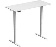 Elektrinis reguliuojamo aukščio rašomasis stalas, 140 x 60 x 72–118 cm