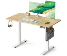 Songmics Reguliuojamo aukščio stalas 120x60x 72-120cm
