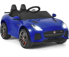 Elektrinis vaikiškas automobilis tamsiai mėlynas