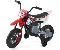 Elektrinis vaikų motociklas 12V raudonas