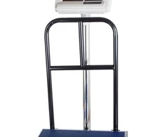 Elektroninės platforminės svarstyklės su atrama, 300 kg, 40x50 cm