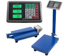 Virtuvinės svarstyklės Elektroninės svarstyklės 100 kg su LCD ekranu