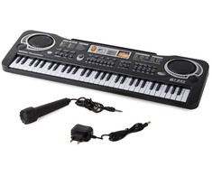 Electronic organ for baby keyboard microphone