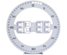 Elektroninis LED laikrodis su žadintuvu ir termometru