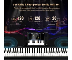 Elektroninis pianinas 126 cm