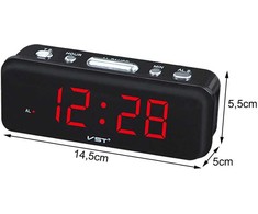 Verk Group Elektroninis žadintuvas su LED ekranu 14,5x5,5 cm