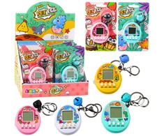 Lean Toys Elektroninis žaidimas Tamagotchi kiaušinis su pakabuku