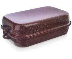 Orion Kepimo indas emaliuota su dangčiu stačiakampio formos 1,5 l