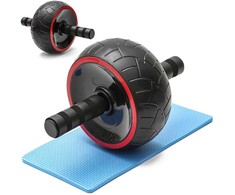 Muscle training roller wheel + mat