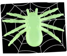 Fluorescensiniai Helovino vorai, 11 cm, 2 vnt.