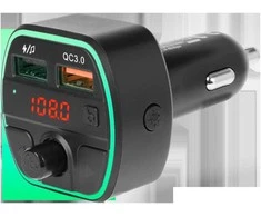 Peiying FM automobilinis siųstuvas su Bluetooth funkcija