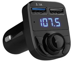 FM siųstuvas su USB ir Bluetooth MP3 grotuvas