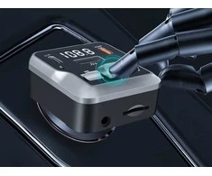 FM Transmiteris su Bluetooth 5.3 ir 2x USB C jungtimis