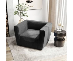 Fotelis Sofa Pilka