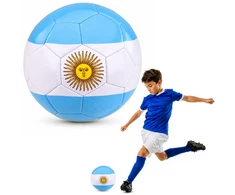 Lean Toys Futbolo kamuolys 5