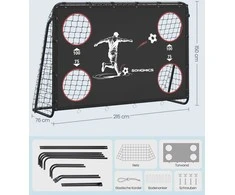 Songmics Futbolo vartai 60 x 180 x 120 cm