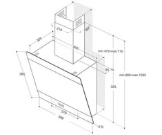 Gartraukis Gaubtai Modernūs, WHVP 62F LT W, Whirlpool