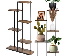Gėlių stovas Springos GA0211 su 6 lentynomis, 113 cm, metalinis