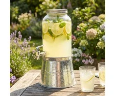 Gėrimų indas su čiaupu ir stovu 3,2 l