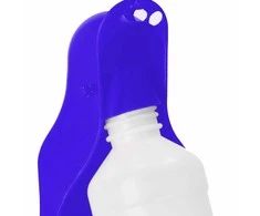 Gertuvė Vandens butelis šunims ir katėms Springos, su girdykla, 250 ml