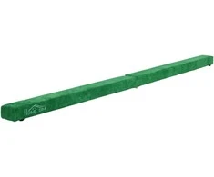HOMCOM 210 cm Schwebebalken Turnbalken Indoor Outdoor Balance Beam Klappbarer Turnbalken Balansavimo sija Balansavimo sija bis 120 kg Grün