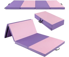 Gimnastikos kilimėlis, sulankstomas, su nešimo rankenomis, 243,8 × 121,9 × 5,1 cm