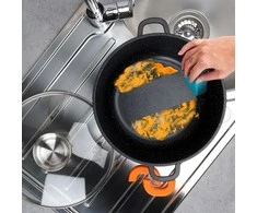 Vilde Granitinis puodas su stikliniu dangčiu Terruna Aroma 28 cm 5,8 l