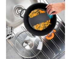 Granitinis puodas su stikliniu dangčiu Vilde Terruna Aroma 24 cm, 6,7 l