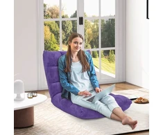 Grindinė kėdė violetinė
