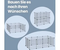 Songmics Gyvūnų aptvaras, 143x73x46 cm