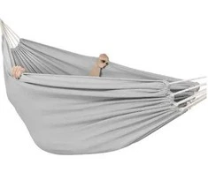 Hamakas Springos HM039 200x150 cm šviesiai pilkas
