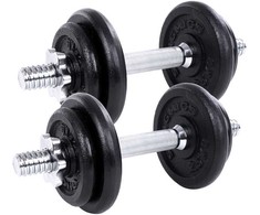 Hanteliai SONGMICS 20 kg juodos spalvos