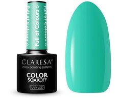 Activeshop Hibridinis nagų lakas Claresa Full of Colours, 6 mėtinė, 5 g