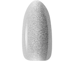 Activeshop Hibridinis nagų lakas Ocho Nails Color Glitter, G03 sidabrinė, 5 g