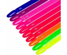 Activeshop Hibridinis nagų lakas Ocho Nails Fluo F08, 5 g