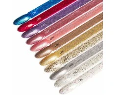 Activeshop Hibridinis nagų lakas Ocho Nails Glitter, G09, 5 g