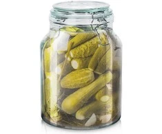 Orion Stiklainiai 3,4 l Stikliniai su užspaudžiamais dangteliais