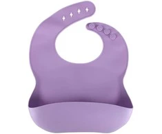 Vaikiškų silikoninių įrankių rinkinys 8 vnt violetinės spalvos