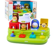 Lean Toys Interaktyvus edukacinis žaislas vaikams su gyvūnėliais